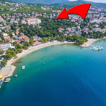 Appartamento Modernes Mit Meerblick, 500 Meter Crikvenica